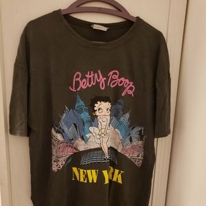 Zara Betty Boop TShirt M